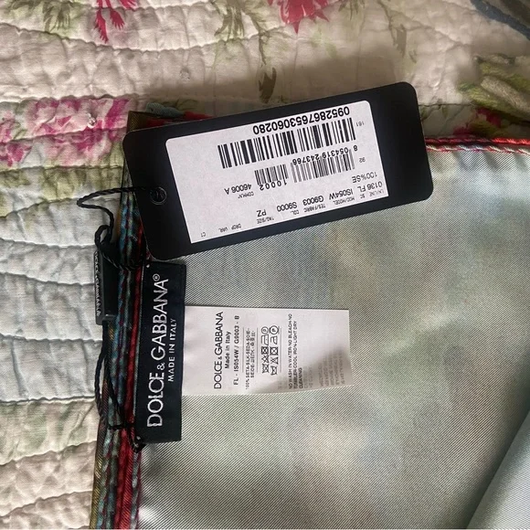 Dolce & Gabbana Multicolor Fabric Accessory